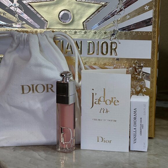 Dior Other - Dior Addict Lip Maximizer, shade 001 Pink Vanilla Diorama bundle set
